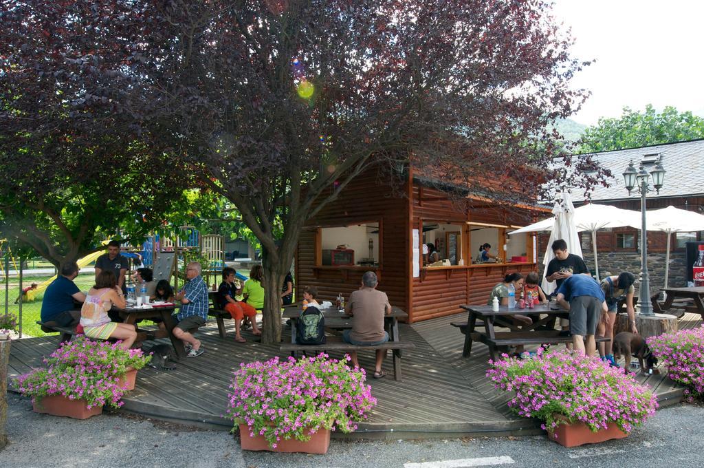 Camping Bungalows La Borda Del Pubill Ribera de Cardós Buitenkant foto